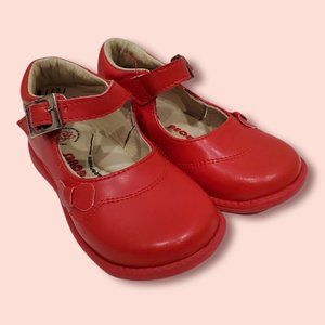 Girls Mary Jane Red Toddler Shoes